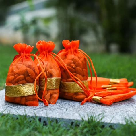 Potlis Bags Indian Return T Bag Potli Wedding Favor Pooja Return