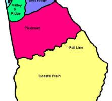 Regions Of Georgia Map - Wilie Julianna