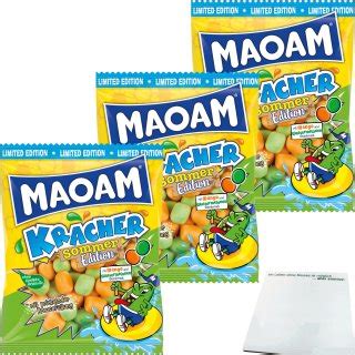 Haribo Maoam Kracher Sommer Edition Mit Mango Und Wassermelonen Gesch