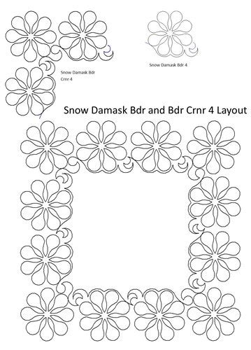 Shop Category Christmas Winter Product Snow Damask Bdr And Crnr