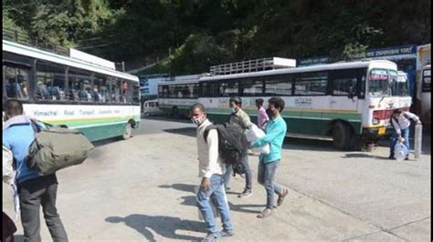 Hrtc Suspends Delhi Leh Bus Service Till June Hindustan Times