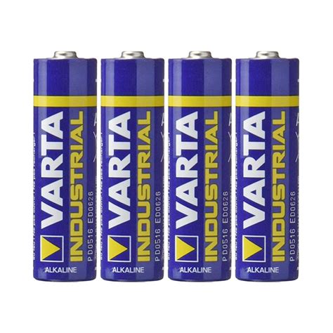 Varta Batterien Industrial Aa Mignon Alkaline Mn Lr