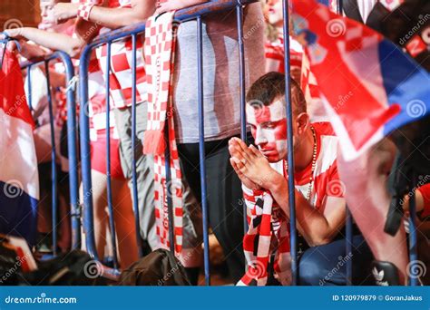 Croatian Football Fans Editorial Stock Image Image Of Croatian