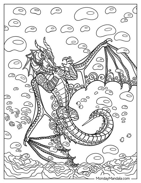 Wings Of Fire Coloring Pages Free Pdf Printables