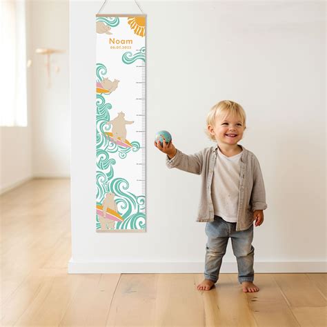 Toise Murale Pour Enfant Et B B Personnalis E