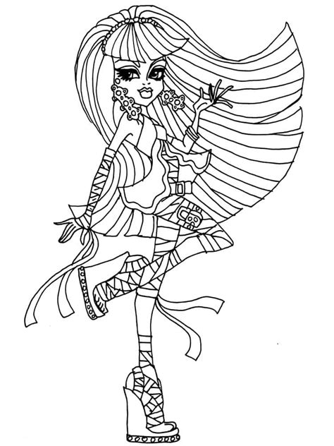 Coloriage Monster High à Imprimer Sur Coloriageenfant Com