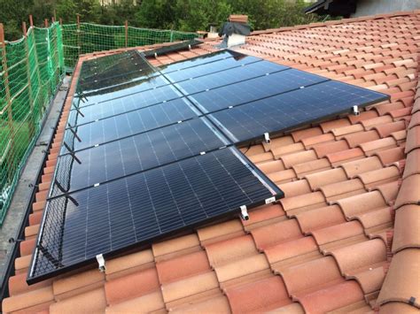 Impianto Fotovoltaico Kwp Agnosine Bs Tecnologia Vetro Vetro