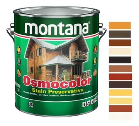 Stain Osmocolor Madeira Pronto Uso V Rias Cores Lt Parcelamento