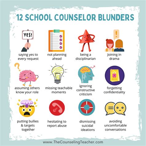 12 School Counselor Mistakes You Can Avoid - The Counseling Teacher