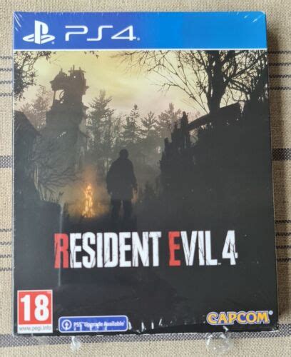 New Sealed Resident Evil 4 Remake Steelbook Edition Sony Playstation 4