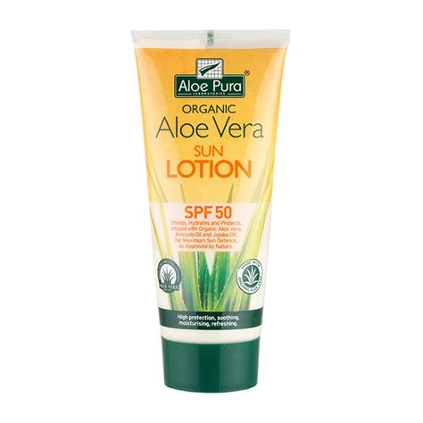 Aloe Pura Aloe Vera Sun Lotion Spf 50 200ml