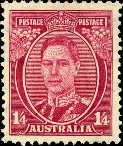 Australia 1938 Definitives 11 14 King Georg VI Mit Bildern