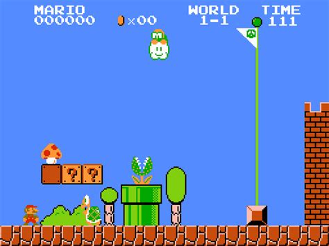 Super Mario Bros Game Background