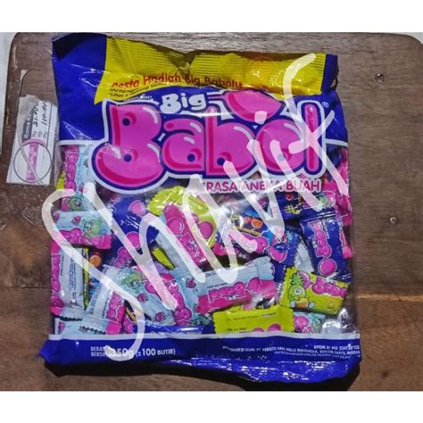 Jual Permen Karet Bigbabol Big Babol Kemasan Besar Isi Pcs Mix