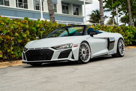 Used 2023 Audi R8 V10 Performance Spyder Exclusive Interior & Exterior! 75 Miles! $270K+ MSRP ...