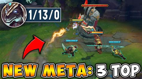 We Created A New Meta Send 3 Top And Make The Top Laner Rage Quit