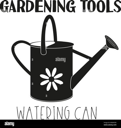 Watering Can Silhouette