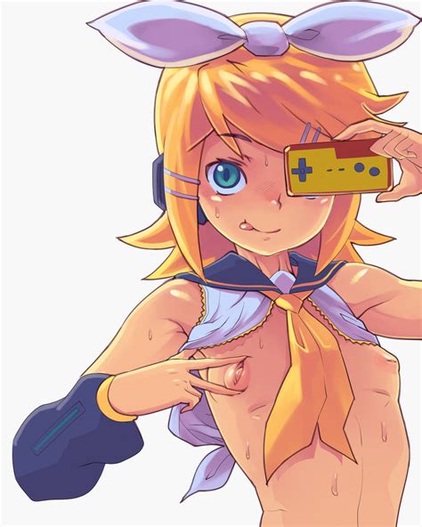 Kagamine Rin Vocaloid Drawn By Metata Danbooru