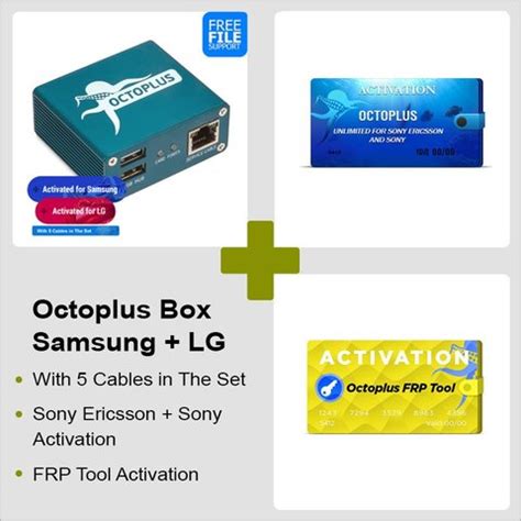 Octoplus Box Samsung LG FRP Tool Unlimited Sony Ericsson Sony