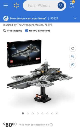 Lego Marvel Avengers Helicarrier Aircraft Carrier Retail Free