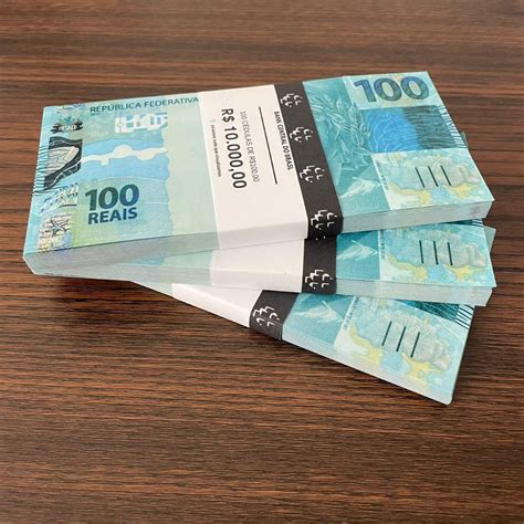 Cedulas De 100 Reais Cenograficas Sem Valor Monetario Shopee Brasil