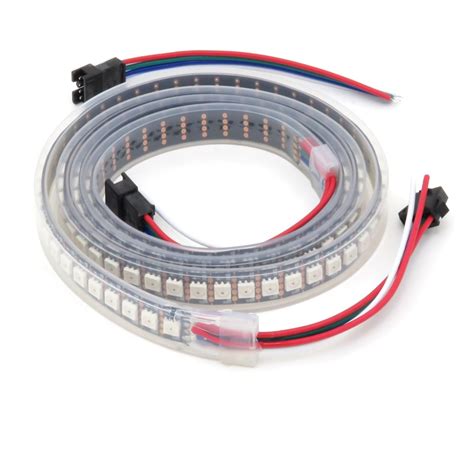 Waterproof Ip Rgb Led Strip Ws M Led M Black Pcb Kamami