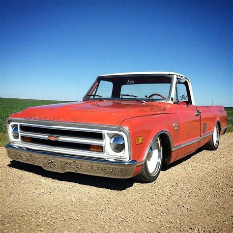 Classic Red Chevy Truck