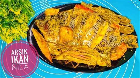 Resep Gulai Arsik Ikan Nila YouTube