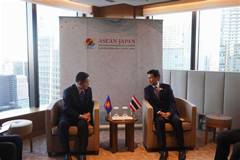 Secretary General Of Asean Meets With Deputy Prime Minister And