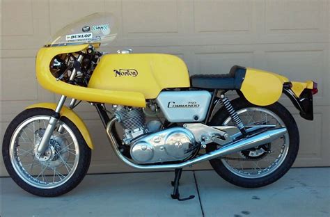 Norton Commando Production Racer Left Side Bike Urious