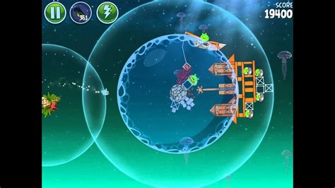 Angry Birds Space Pig Dipper Level 6 12 Three Star Walkthrough