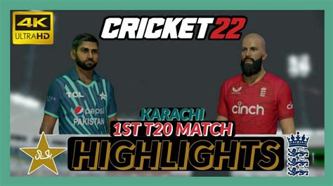 England Vs Pakistan 1ST T20 Match Karachi Stadium Highlights