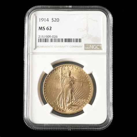 St Gaudens Gold Double Eagle Ngc Ms Lot Single