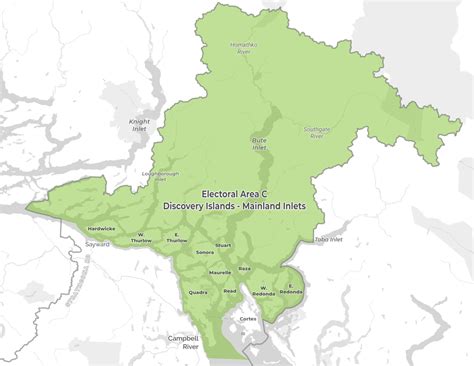 Strathcona Regional District Electoral Area C Strathcona Regional