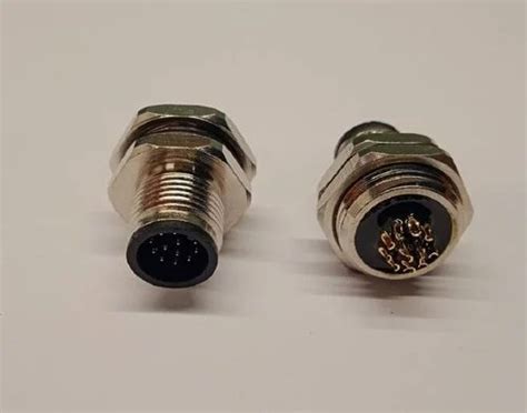 M12 Sensor Connector Male Bulk Head For Industrial Size 2 Inch At Best Price In Mumbai