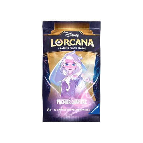 Boite de Booster 24 Boosters Premier Chapitre Français Disney Lorcana