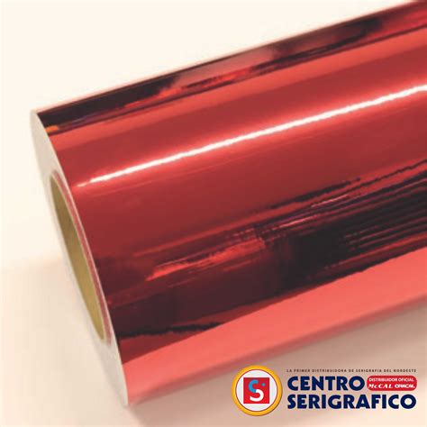 Rojo Metalizados Vinilo Mccal Cm Centro Serigrafico