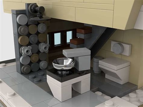 Lego Contemporary Living Ssecond Floor Interior Bathroo Flickr