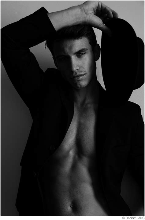 Jeff Thomas Poses For Black White Images By Danny Lang The Fashionisto