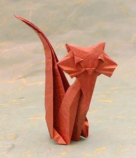 Pi I Squeak Origami Cats With Thanks To Gilad S Origami Page