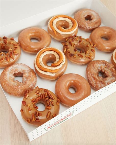 Krispy Kreme 5 Glazed Dozen With Pumpkin Spice Dozen Purchase