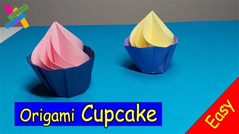 Origami Cupcake How To Make Paper Cupcake Easy Diy Easy Fold