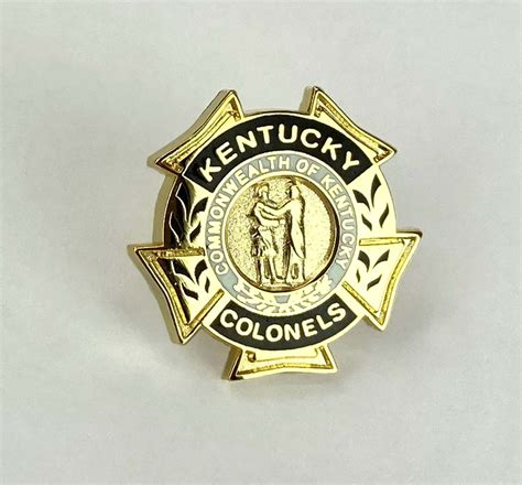 Gold Historic Lapel Pin Ts Kentucky Colonels Online Store