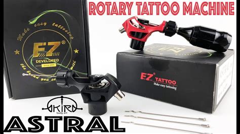 M Quina Rotativa Tattoo Astral By Ez Review Youtube