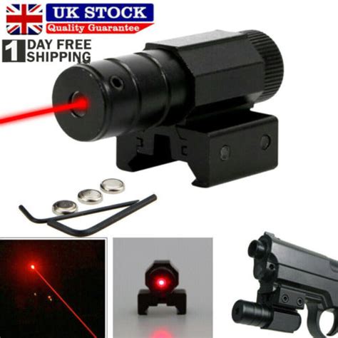 Archery Red Dot Laser Sight Scope For Compound Recurve Bow Crossbow Slingshot Uk Ebay