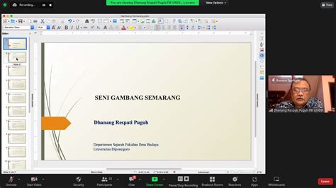 Mahasiswa Asing Berkenalan Dengan Seni Gambang Semarang Dan Sintren