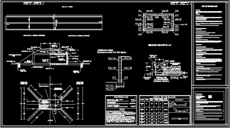 Obra De Drenaje En AutoCAD Librería CAD