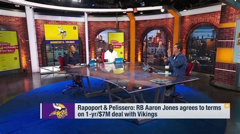 Gmfb Reacts To Running Back Aaron Jones Agreeing To Terms With