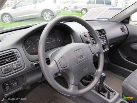 2000 Honda Civic EX Coupe Gray Dashboard Photo #38948426 | GTCarLot.com