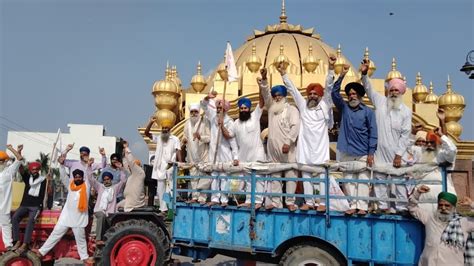 Bharat Bandh Farmers Block Highways Rail Tracks Traffic Hit On Delhi